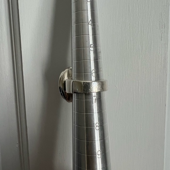 Black Rutilated Quartz ring faceted - Picture 7 of 9